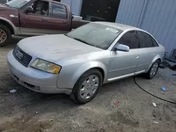 Vehiculos salvage en venta de Copart Jacksonville, FL: 2001 Audi A6 4.2 Quattro