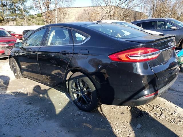 2018 Ford Fusion SE Hybrid