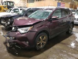 Salvage cars for sale from Copart Anchorage, AK: 2016 Toyota Rav4 XLE