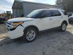 Salvage cars for sale from Copart Midway, FL: 2012 Ford Explorer XLT