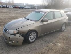 Salvage cars for sale from Copart Arlington, WA: 2008 Subaru Impreza 2.5I