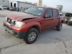 Salvage trucks for sale at New Orleans, LA auction: 2015 Nissan Frontier S