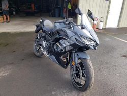 Buy Salvage Motorcycles For Sale now at auction: 2024 Kawasaki EX650 P