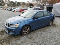 Vehiculos salvage en venta de Copart Fairburn, GA: 2015 Volkswagen Jetta Base