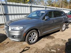 Salvage cars for sale from Copart Austell, GA: 2017 Audi Q7 Premium Plus