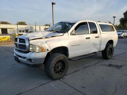 Salvage cars for sale from Copart Sacramento, CA: 2003 Dodge RAM 2500 ST