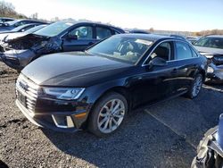 Salvage cars for sale at Assonet, MA auction: 2019 Audi A4 Premium Plus