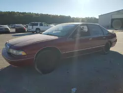 Salvage cars for sale at Florence, MS auction: 1993 Chevrolet Caprice Classic