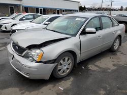 Salvage cars for sale at New Britain, CT auction: 2006 Ford Five Hundred SE