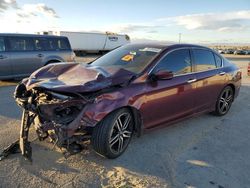 Honda Accord Sport salvage cars for sale: 2016 Honda Accord Sport