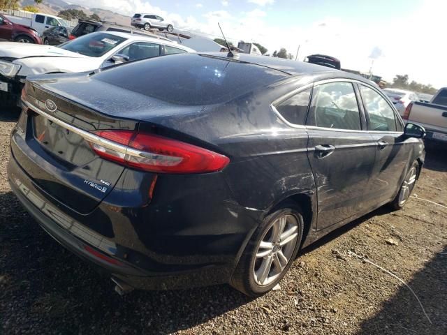 2018 Ford Fusion SE Hybrid