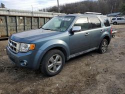 Salvage cars for sale from Copart West Mifflin, PA: 2012 Ford Escape Limited