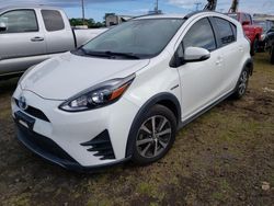 Vehiculos salvage en venta de Copart Kapolei, HI: 2018 Toyota Prius C