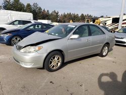 Salvage cars for sale at Eldridge, IA auction: 2005 Toyota Camry LE