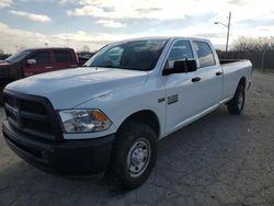 Salvage cars for sale at Indianapolis, IN auction: 2018 Dodge RAM 2500 ST