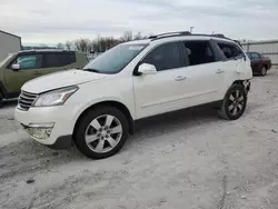 Salvage cars for sale from Copart Mercedes, TX: 2015 Chevrolet Traverse LTZ