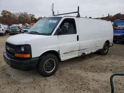 Salvage trucks for sale at Glassboro, NJ auction: 2003 Chevrolet Express G3500