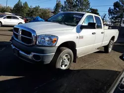 Salvage cars for sale from Copart Denver, CO: 2008 Dodge RAM 2500 ST
