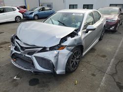 Salvage cars for sale at Vallejo, CA auction: 2021 Toyota Camry SE