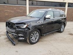 Infiniti salvage cars for sale: 2019 Infiniti QX80 Luxe