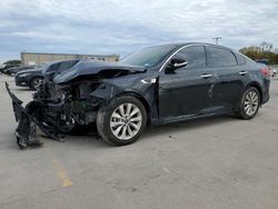 Salvage cars for sale at Wilmer, TX auction: 2018 KIA Optima EX