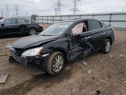 Nissan Sentra S Vehiculos salvage en venta: 2015 Nissan Sentra S