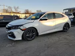 Honda salvage cars for sale: 2021 Honda Civic EX