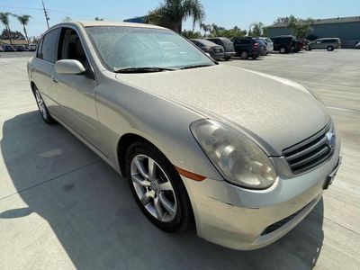 Salvage cars for sale from Copart Bakersfield, CA: 2005 Infiniti G35