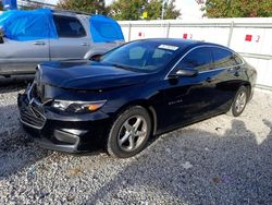 Salvage cars for sale at Walton, KY auction: 2017 Chevrolet Malibu LS