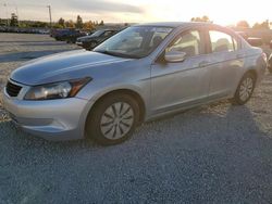 Salvage cars for sale at Mentone, CA auction: 2009 Honda Accord LX