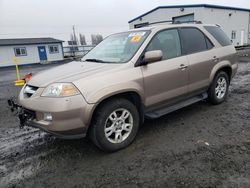 Salvage cars for sale from Copart Airway Heights, WA: 2004 Acura MDX Touring