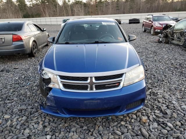 2012 Dodge Avenger SE