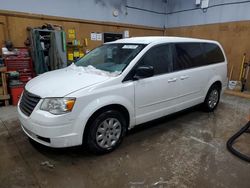 Salvage cars for sale from Copart Kincheloe, MI: 2010 Chrysler Town & Country LX