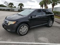 Salvage cars for sale from Copart Fort Pierce, FL: 2008 Ford Edge Limited