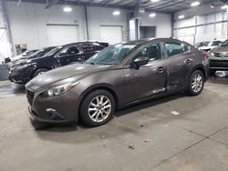 Salvage cars for sale from Copart Ham Lake, MN: 2015 Mazda 3 Grand Touring