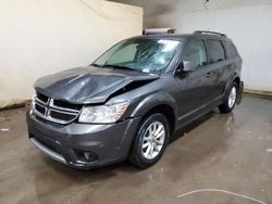 Salvage cars for sale from Copart Davison, MI: 2016 Dodge Journey SXT