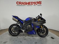 Salvage motorcycles for sale at Dallas, TX auction: 2012 Yamaha YZFR1