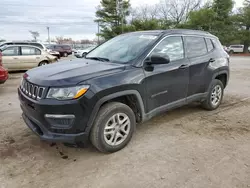 Salvage cars for sale from Copart Lexington, KY: 2021 Jeep Compass Sport