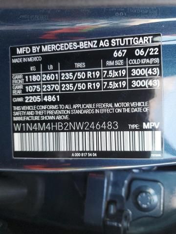 2022 Mercedes-Benz GLB 250 4matic