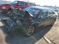 Salvage cars for sale at Dyer, IN auction: 2017 Toyota Camry LE