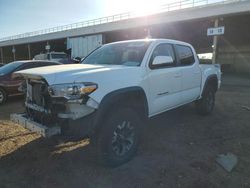 Salvage cars for sale from Copart Phoenix, AZ: 2018 Toyota Tacoma Double Cab