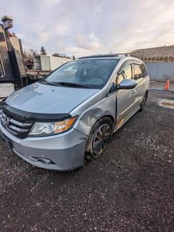 Salvage cars for sale at London, ON auction: 2014 Honda Odyssey Touring