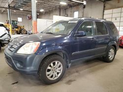 Salvage cars for sale at Ham Lake, MN auction: 2006 Honda CR-V EX