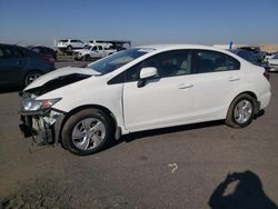 Honda salvage cars for sale: 2015 Honda Civic LX