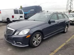 Salvage cars for sale from Copart Vallejo, CA: 2011 Mercedes-Benz E 350 4matic Wagon