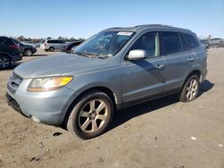 Salvage cars for sale at Fredericksburg, VA auction: 2007 Hyundai Santa FE SE