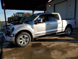 Salvage cars for sale from Copart Billings, MT: 2022 Ford F150 Supercrew