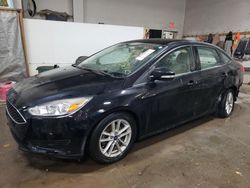 Salvage cars for sale from Copart Elgin, IL: 2018 Ford Focus SE