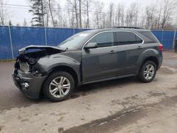 Salvage cars for sale from Copart Atlantic Canada Auction, NB: 2013 Chevrolet Equinox LT