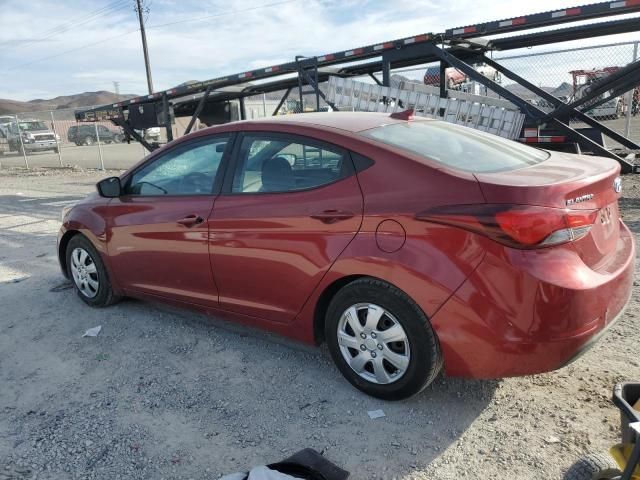 2016 Hyundai Elantra SE